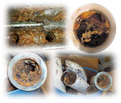 corrosion collage